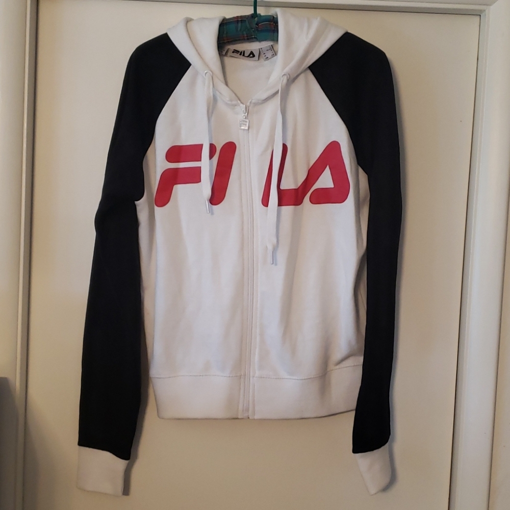 Fila zip down hoodie